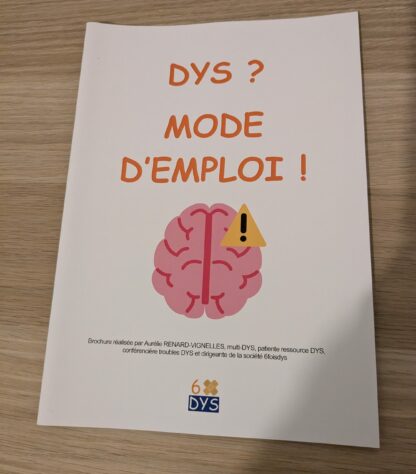 Brochure "DYS ? Mode d'emploi !" - papier