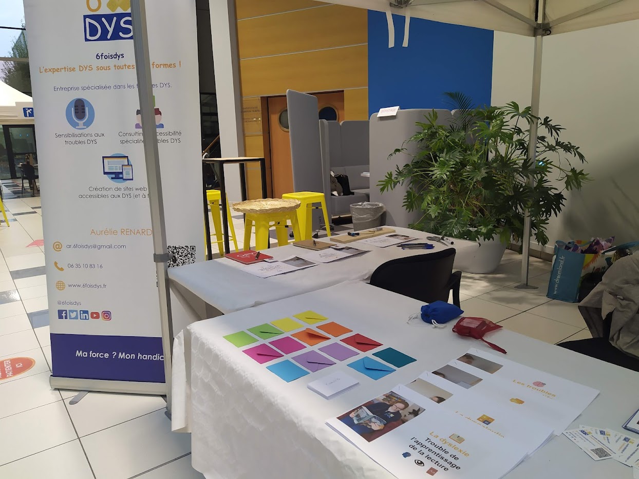 stand de sensibilisation aux troubles DYS